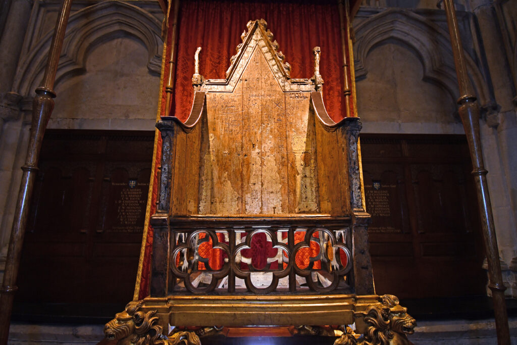 The Coronation Chair, Westminster Abbey